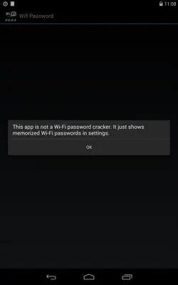 Wifi Password(ROOT) android App screenshot 2